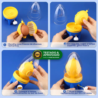Agitador Profissional de Gema de Ovo EggMaster Pro©