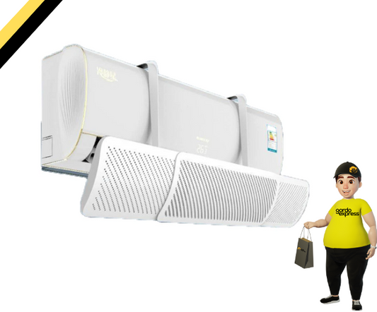 Defletor Ajustavel Ar Condicionado Direciona Vento 60-110cm (ULTIMAS UNIDADES)