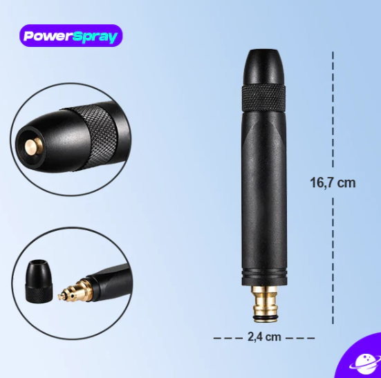 PowerSpray™ - Bico Multiuso de Alta Pressão