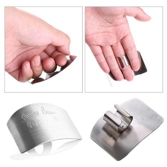 Protetor de mão de dedo em aço inoxidável (TAMANHO UNICO)