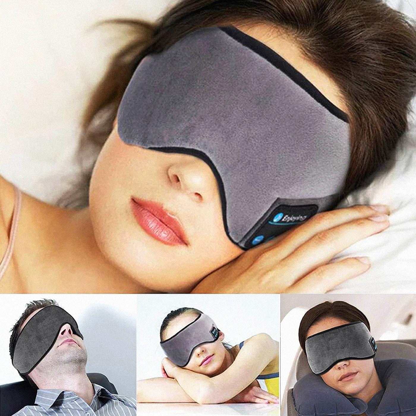 Enjoying Sleep - Durma Bem com a Máscara de Dormir Bluetooth®