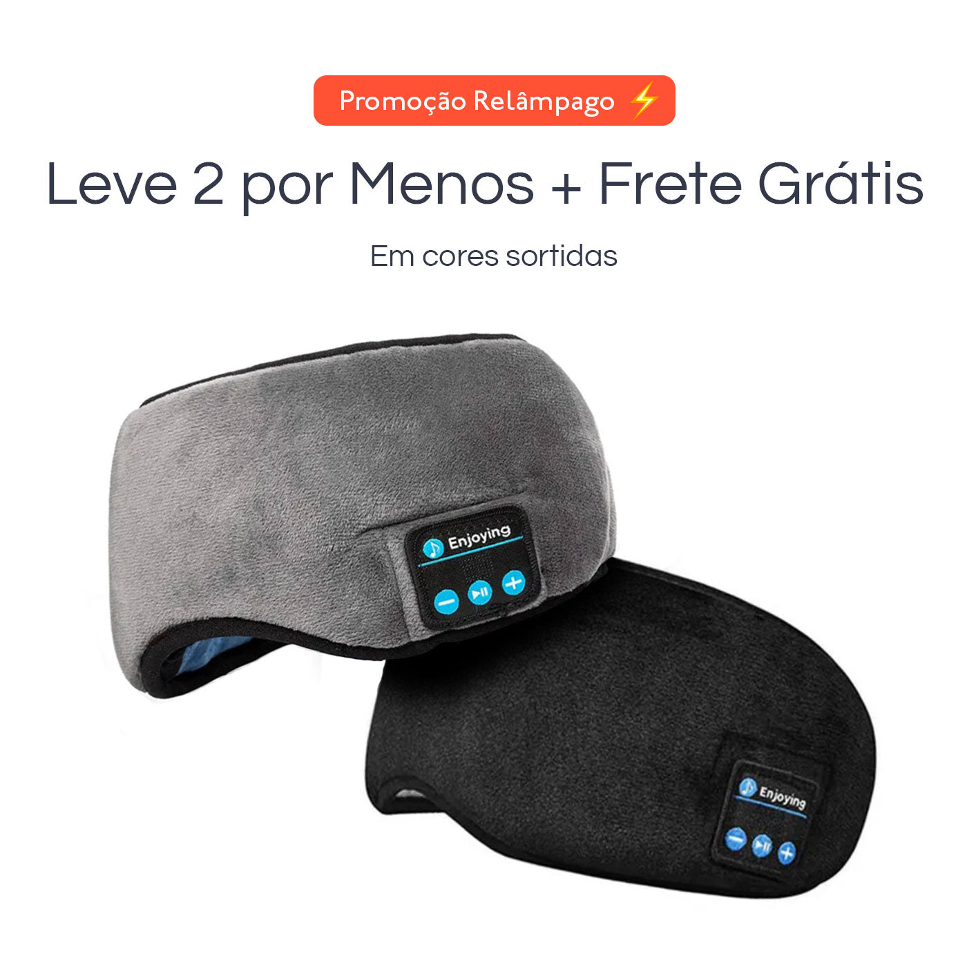Enjoying Sleep - Durma Bem com a Máscara de Dormir Bluetooth®