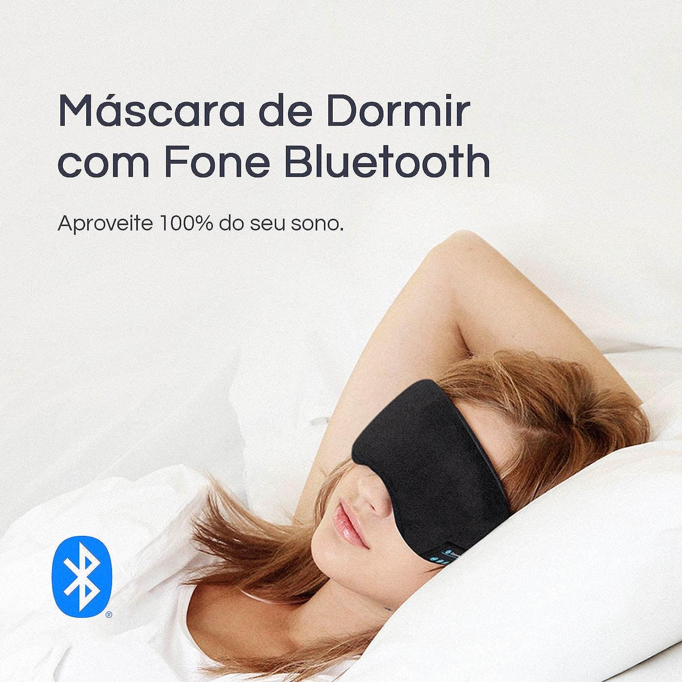 Enjoying Sleep - Durma Bem com a Máscara de Dormir Bluetooth®