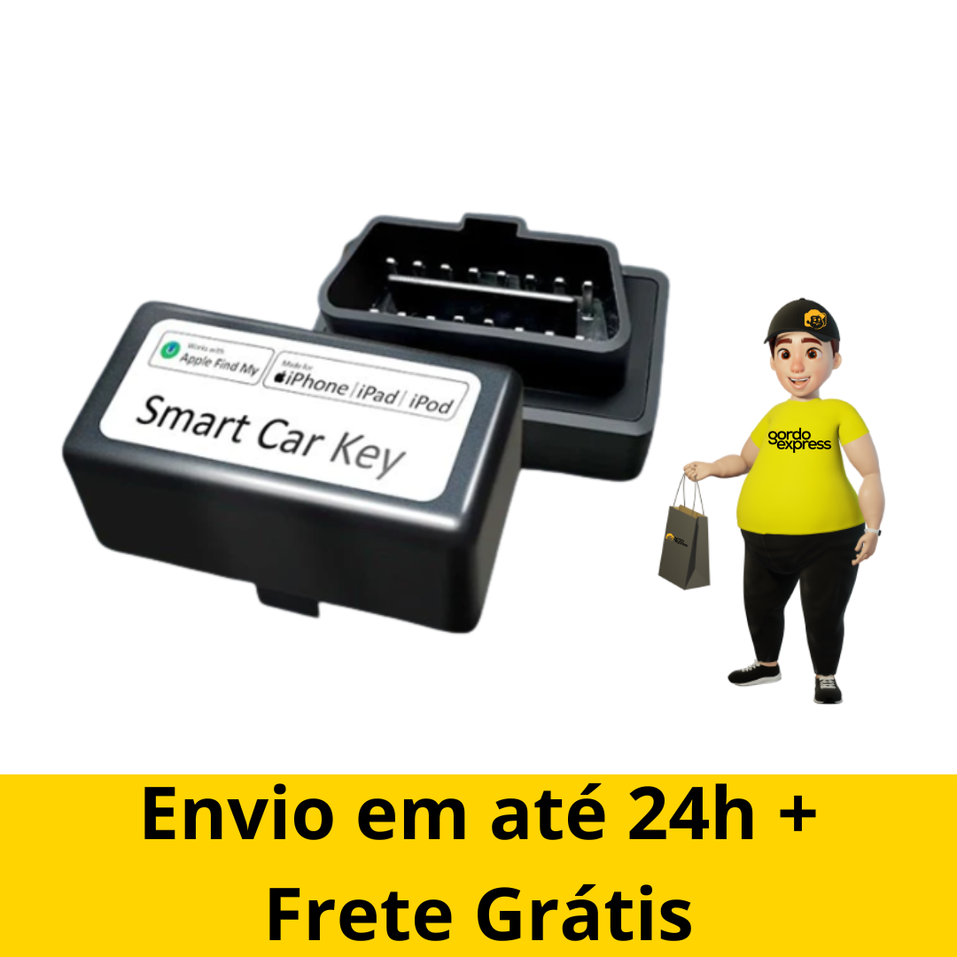 Smart Car Key® - Rastrei Seu Carro no Brasil Inteiro (SEM MENSALIDADES)