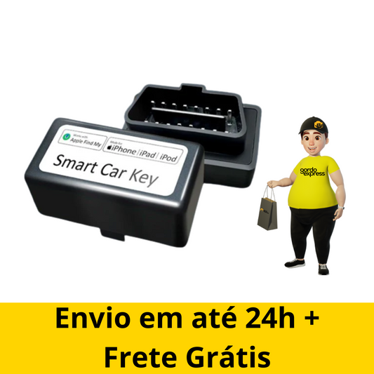 Smart Car Key® - Rastrei Seu Carro no Brasil Inteiro (SEM MENSALIDADES)