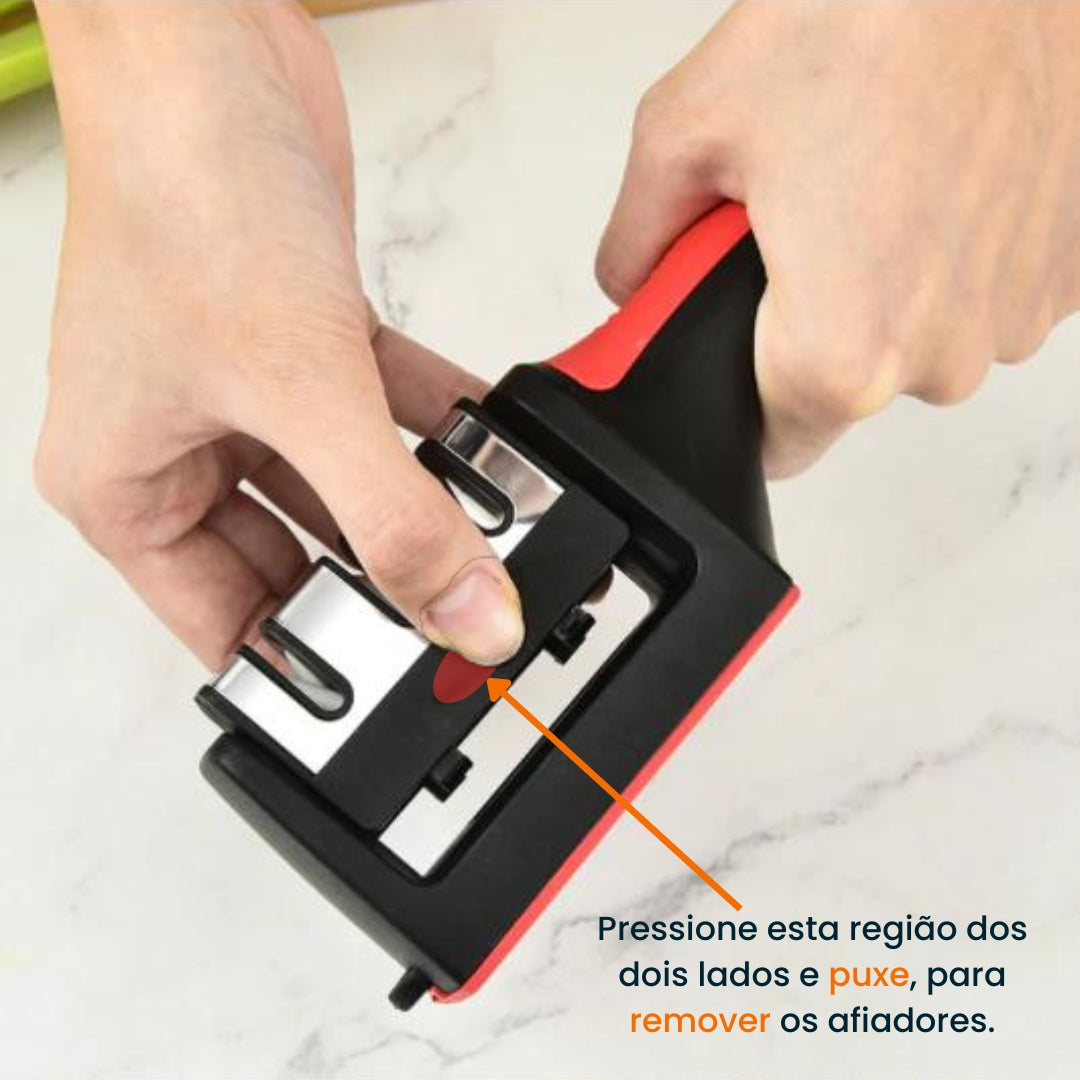 Afiador de Facas 3 em 1 [Super Oferta]