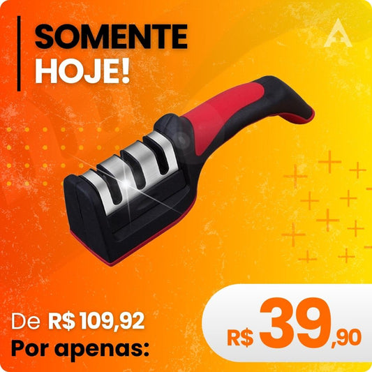 Afiador de Facas 3 em 1 [Super Oferta]