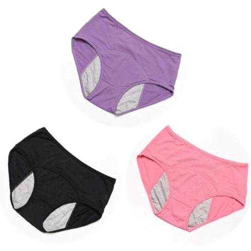 Calcinha Absorvente - DryComfy (PAGUE 1 LEVE 3)