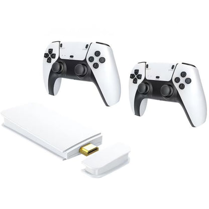 Game Stick PS5 Pro 4K 3D 64GB - Branco (JOGOS PS2, PS3 ETC ATUALIZADOS) + FRETE GRÁTIS HOJE!