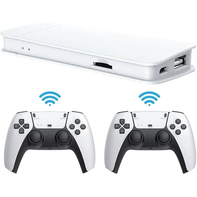 Game Stick PS5 Pro 4K 3D 64GB - Branco (JOGOS PS2, PS3 ETC ATUALIZADOS) + FRETE GRÁTIS HOJE!
