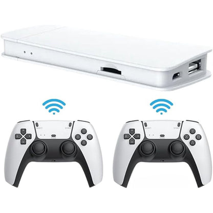 Game Stick PS5 Pro 4K 3D 64GB - Branco (JOGOS PS2, PS3 ETC ATUALIZADOS) + FRETE GRÁTIS HOJE!